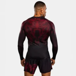 Venum Spectre Long Sleeve Rashguard Black/Red