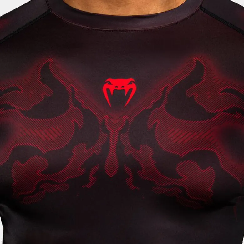 Venum Spectre Long Sleeve Rashguard Black/Red