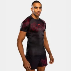 Venum Spectre Short Sleeves Rashguards Black/Red
