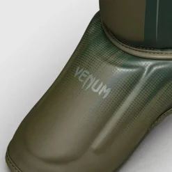 Venum Stealth Shinguards Khaki/Dark Green