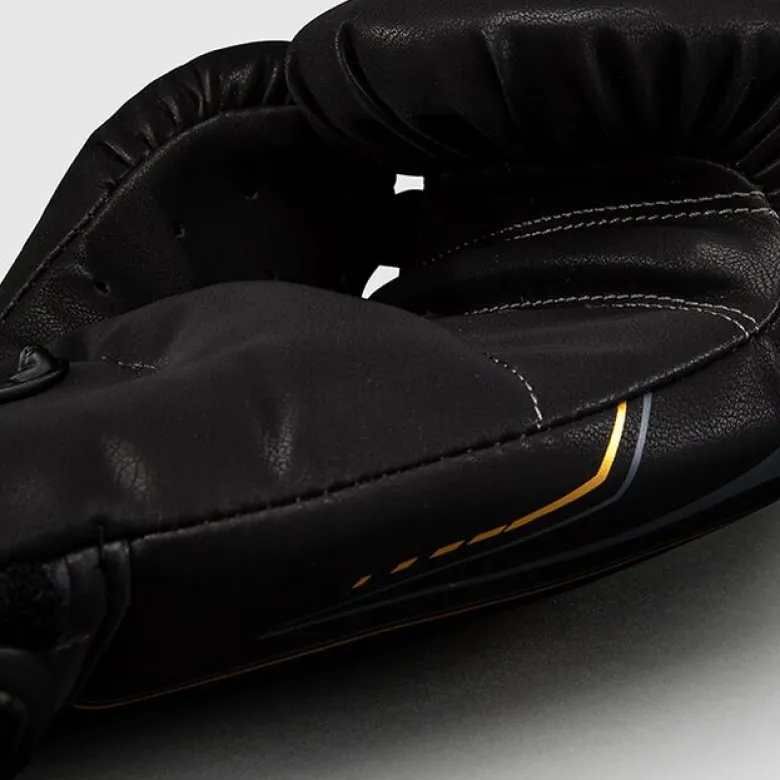Venum Streamline Boxing Gloves Black/Gold, 10oz