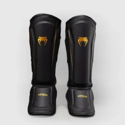Venum Streamline Shinguards Black/Gold