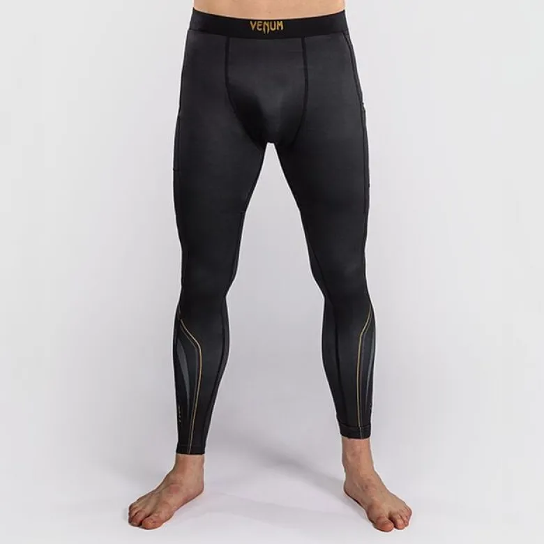 Venum Streamline Spats Black/Gold