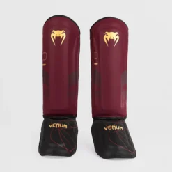 Venum Tactical XT Shinguards Black/Burgundy/Gold