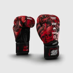 Venum 20th Anniversary Boxing Gloves Black/Red, 10oz