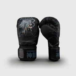 Venum Thunder Dragon Boxing Gloves Black/Grey/Copper, 10oz
