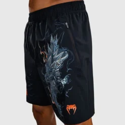 Venum Thunder Dragon Training Shorts Black/Grey/Copper