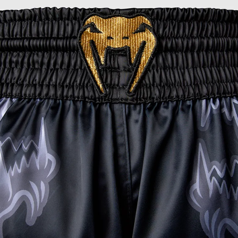 Venum Wolf Atak Muay Thai Shorts Black/Grey