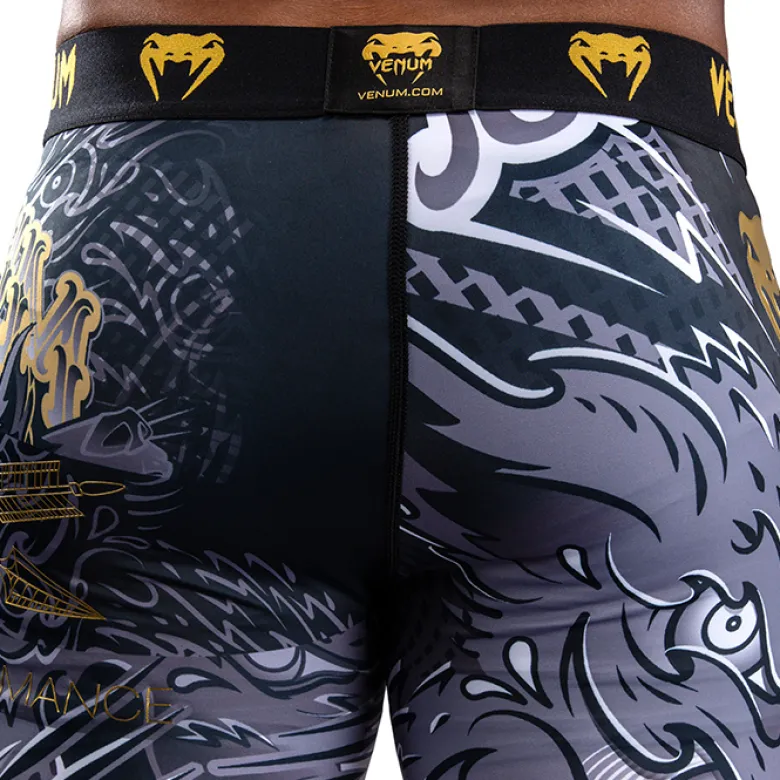 Venum Wolf Atak Spats Black/Grey