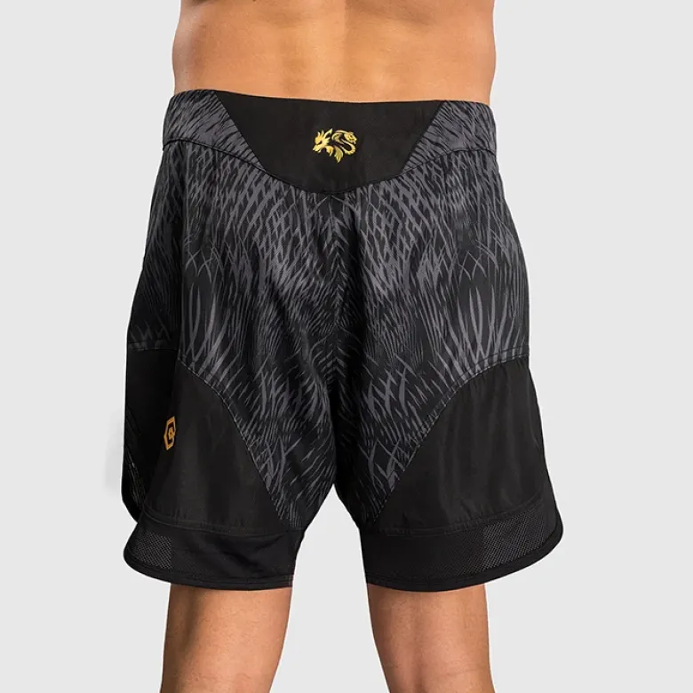 Venum X CHIMAEV Wild Borz Fightshorts Black/Grey