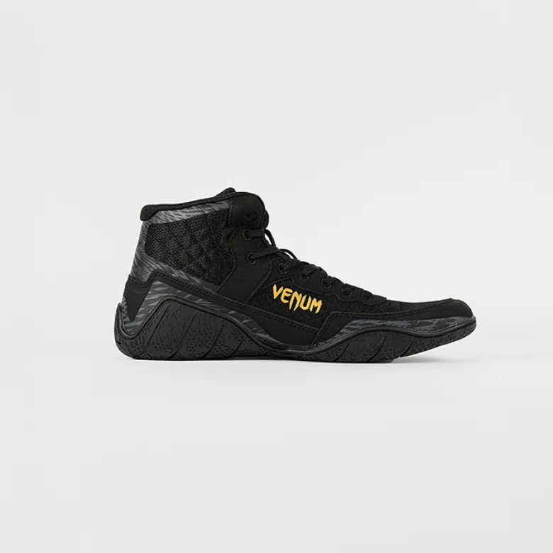 Venum X CHIMAEV Wild Borz Wrestling Shoes Black/Grey