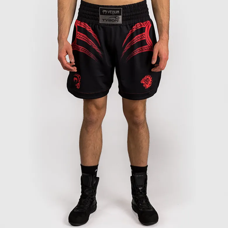 Venum X Mike Tyson "Everyone has a plan" Boxing Shorts Black/Red