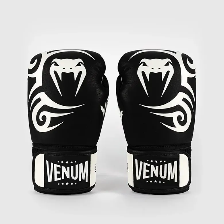 Venum X Mike Tyson Replica Gloves Black/White, 10oz