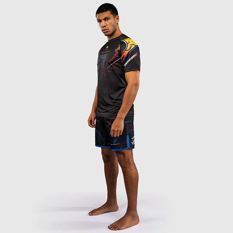 Venum x TEKKEN 8 Dry-Tech T-Shirt Yoshimitsu Black/Orange