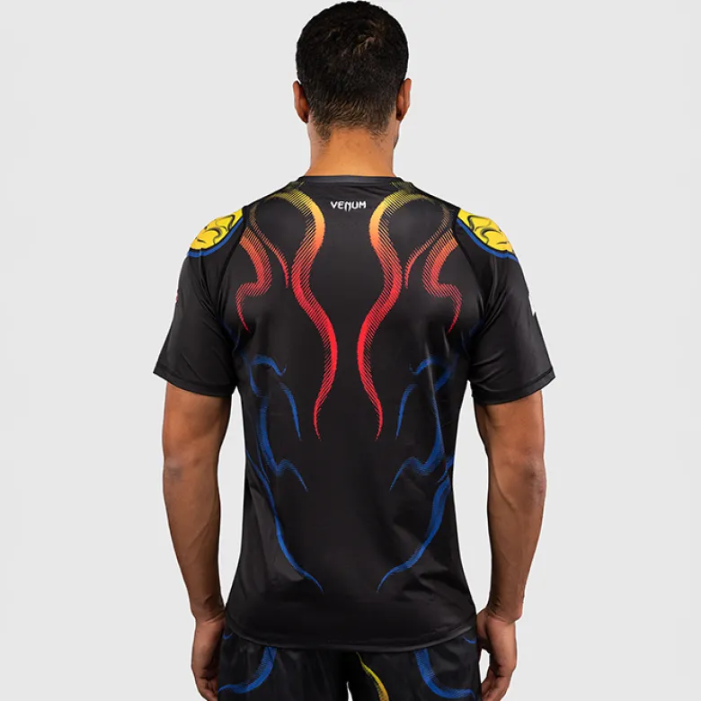 Venum x TEKKEN 8 Dry-Tech T-Shirt Yoshimitsu Black/Orange