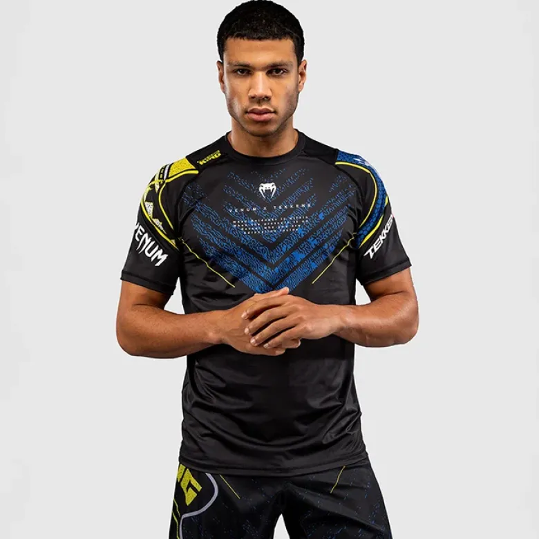 Venum x TEKKEN 8 Dry-Tech T-Shirt King Black/Yellow