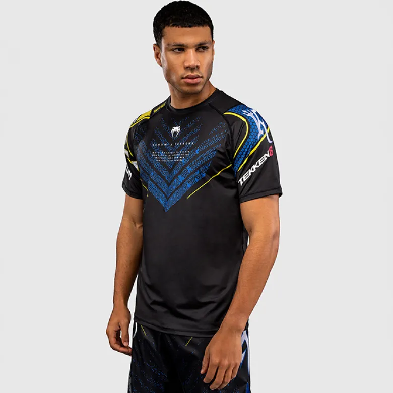 Venum x TEKKEN 8 Dry-Tech T-Shirt King Black/Yellow