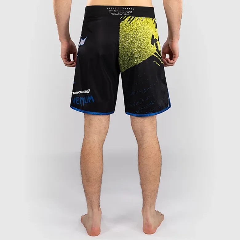 Venum x TEKKEN 8 Fight Shorts King Black/Yellow