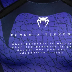 Venum x TEKKEN 8 Long Sleeve Rashguard Kazuya Black/Purple