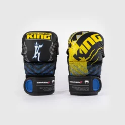 Venum x TEKKEN 8 Sparring Gloves King Black/Yellow, L-XL