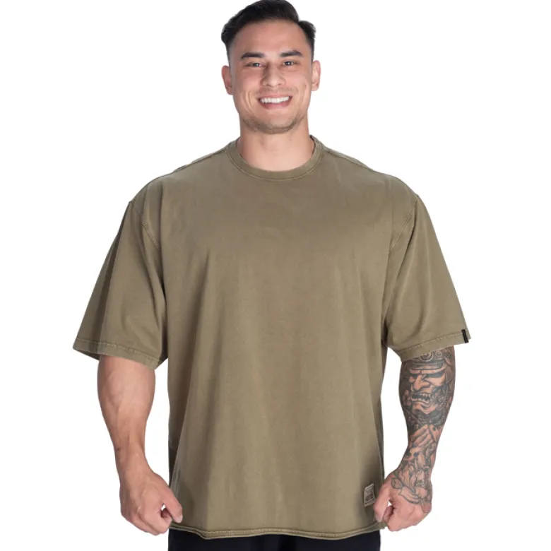 Vintage Iron Tee, Washed Green