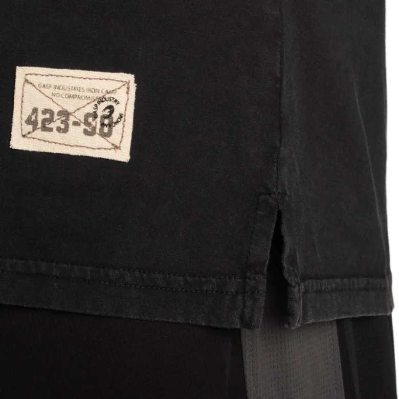 Vintage Original Tee, Washed Black/Red