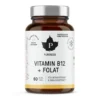 Vitamin B12 + Folat Hallon 60 sugtabletter