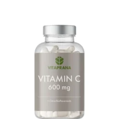 Vitamin C 600 mg + Bioflavonoider 100 kapsler