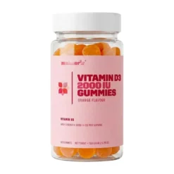 Vitamin D3 2000 IU + Zink 60 st Gummies Apelsinsmak