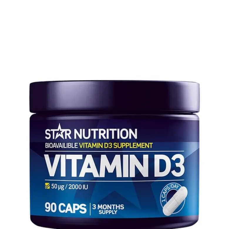 Vitamin D3 90 kapsler