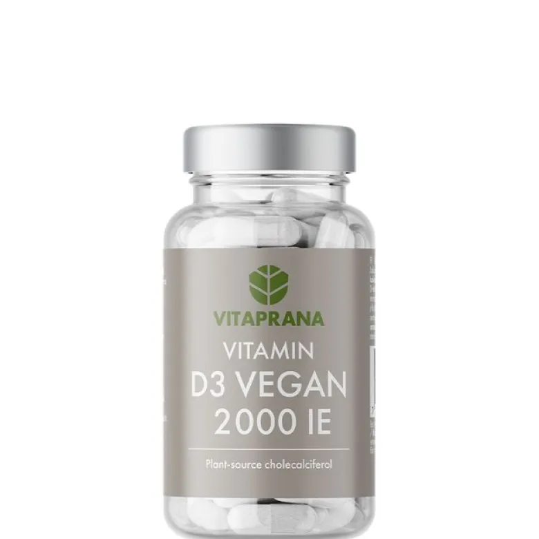 Vitamin D3 Vegan 2000 IE 110 kapsler