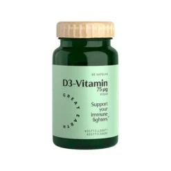 Vitamin D3 Vegan, 60 kapsler