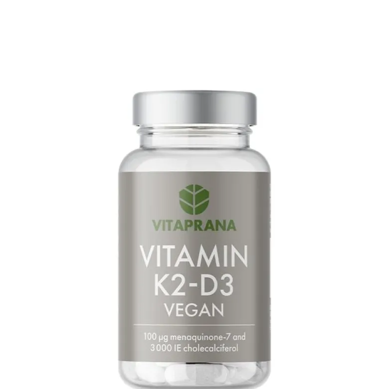 Vitamin K2 + D3 Vegansk 110 kapsler