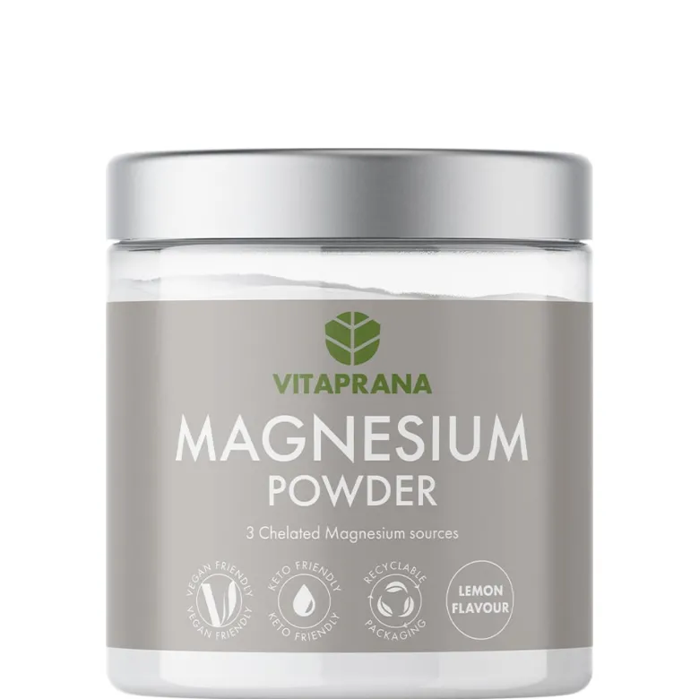 Vitaprana Magnesium Powder, 210g, Lemon
