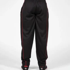 Wallace Mesh Pants, Black/Red