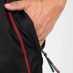 Wallace Mesh Pants, Black/Red