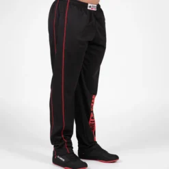Wallace Mesh Pants, Black/Red