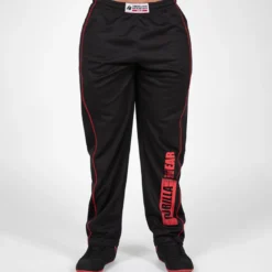 Wallace Mesh Pants, Black/Red