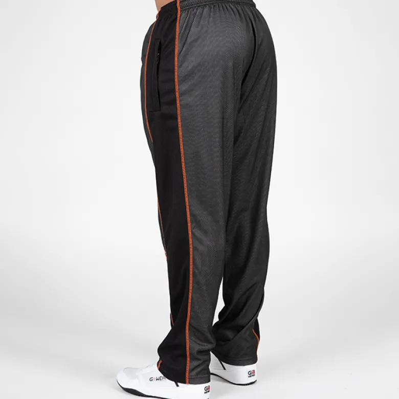 Wallace Mesh Pants, Grey/Orange