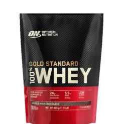 100% Whey Gold Std 465 g Double Rich Chocolate