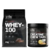 Whey-100 1 kg + Creatine Chew Tabs