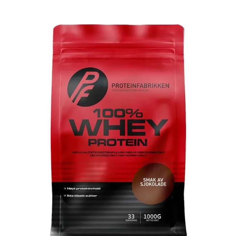 Whey 100%, 1 kg, Sjokolade