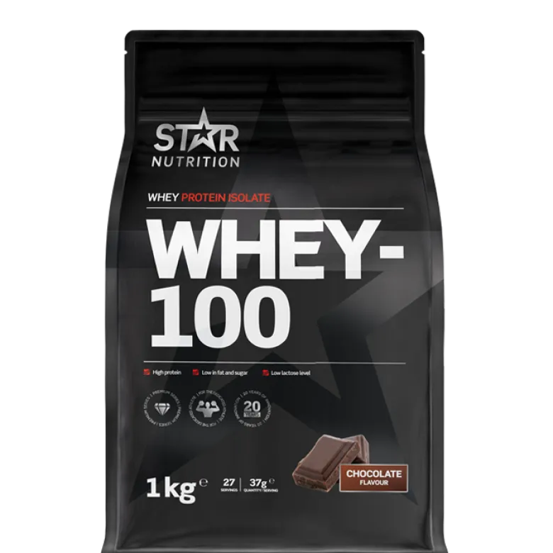 Whey-100, 1 kg, Sjokolade
