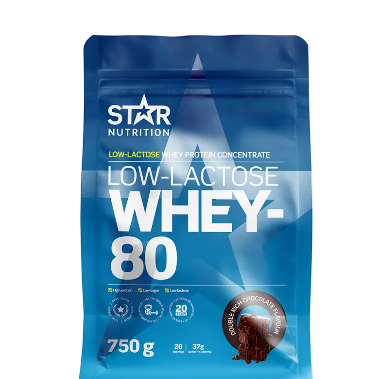 Whey-80 Low Lactose 750 g Double Rich Chocolate