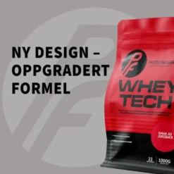 Whey Tech Protein, 1kg, Sjokolade
