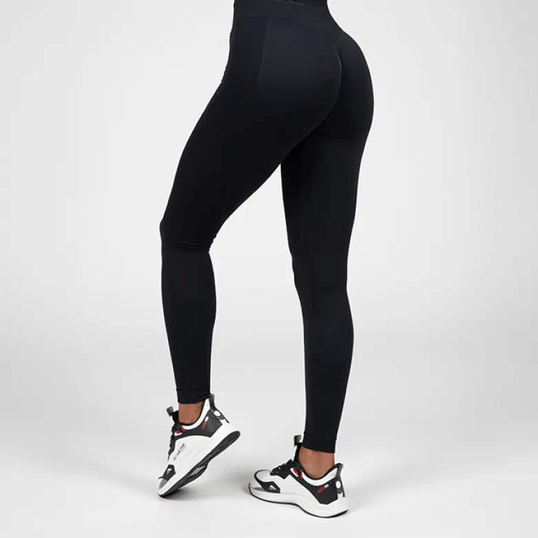 Whitney Seamless Leggings, Black