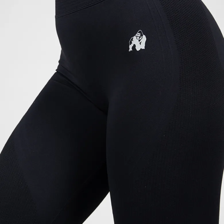 Whitney Seamless Leggings, Black