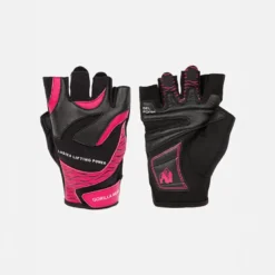 Women's Fitness Gloves 2.0, Black/Pink