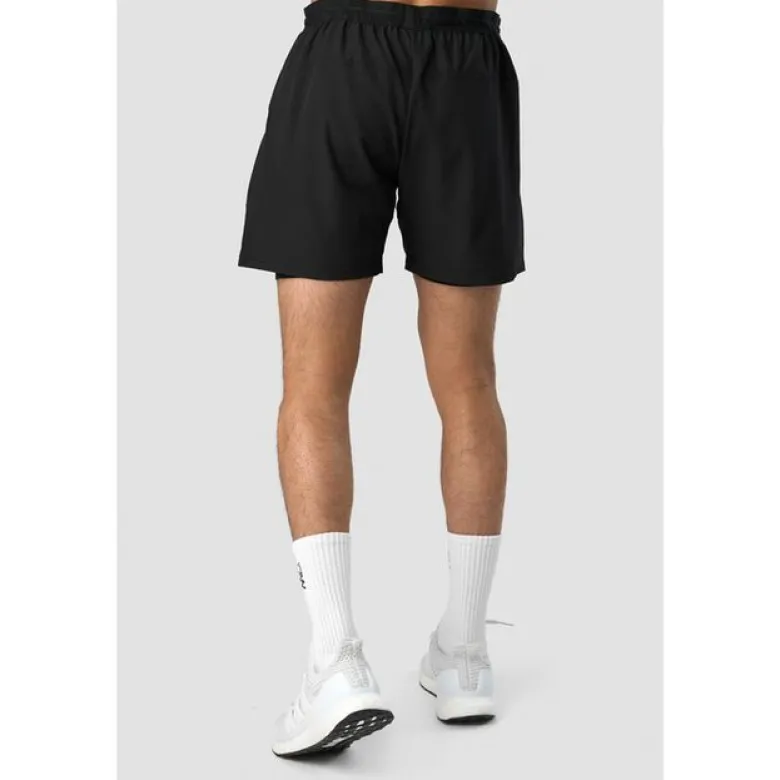 Workout 2-in-1 Shorts, Black