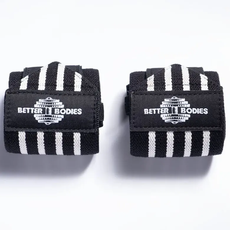 Wrist Wraps 18 inch, Black/White